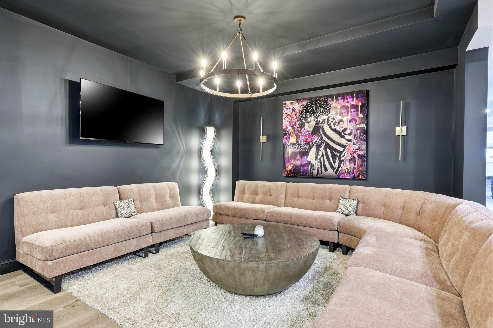 7 Woodland Road Newtown, PA 18940 - Photo 106 of 137 a living room with furniture and a flat screen tv