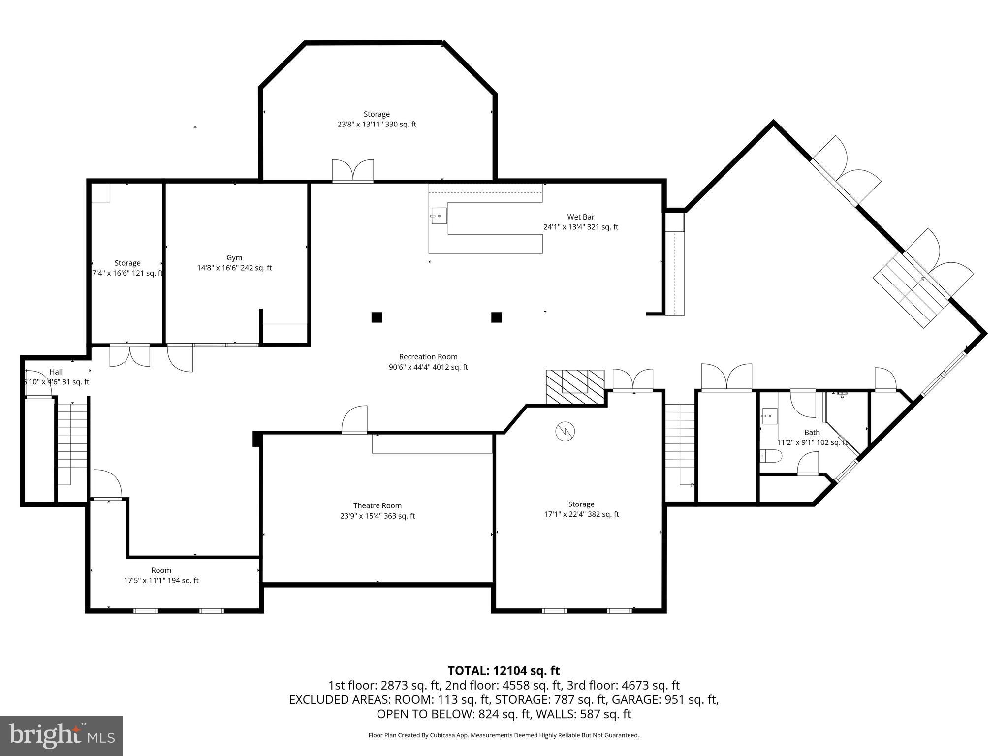 7 Woodland Road Newtown, PA 18940 - Photo 135 of 137 Basement floor plan