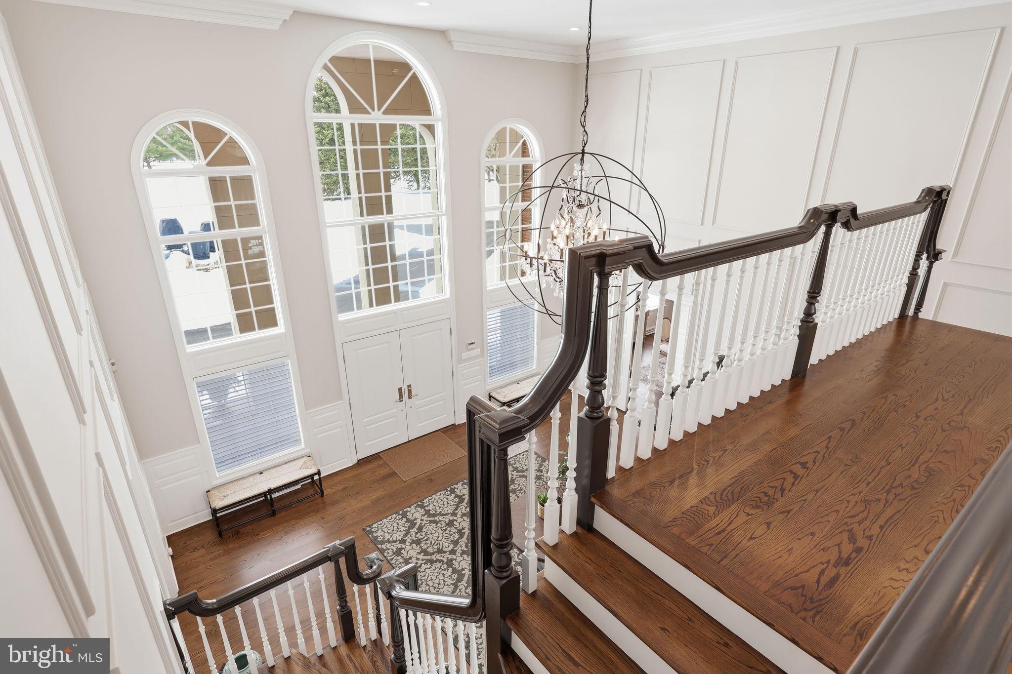 7 Woodland Road Newtown, PA 18940 - Photo 60 of 137 From top of stairs looking down at foyer