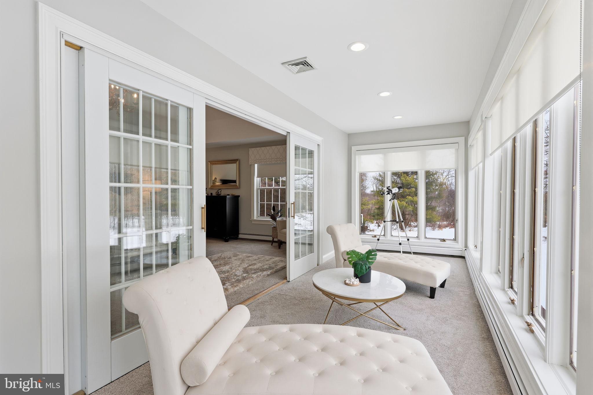7 Woodland Road Newtown, PA 18940 - Photo 74 of 137 a living room with furniture and a large window
