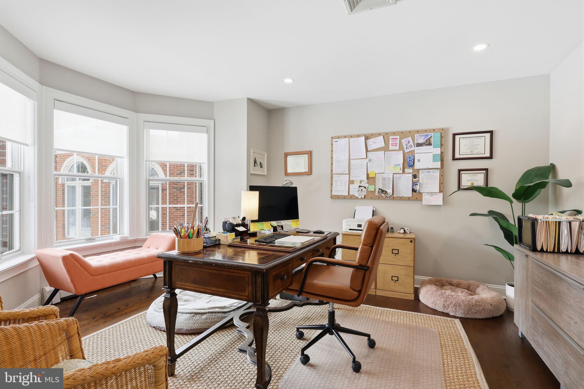 7 Woodland Road Newtown, PA 18940 - Photo 75 of 137 a workspace with furniture and a large window