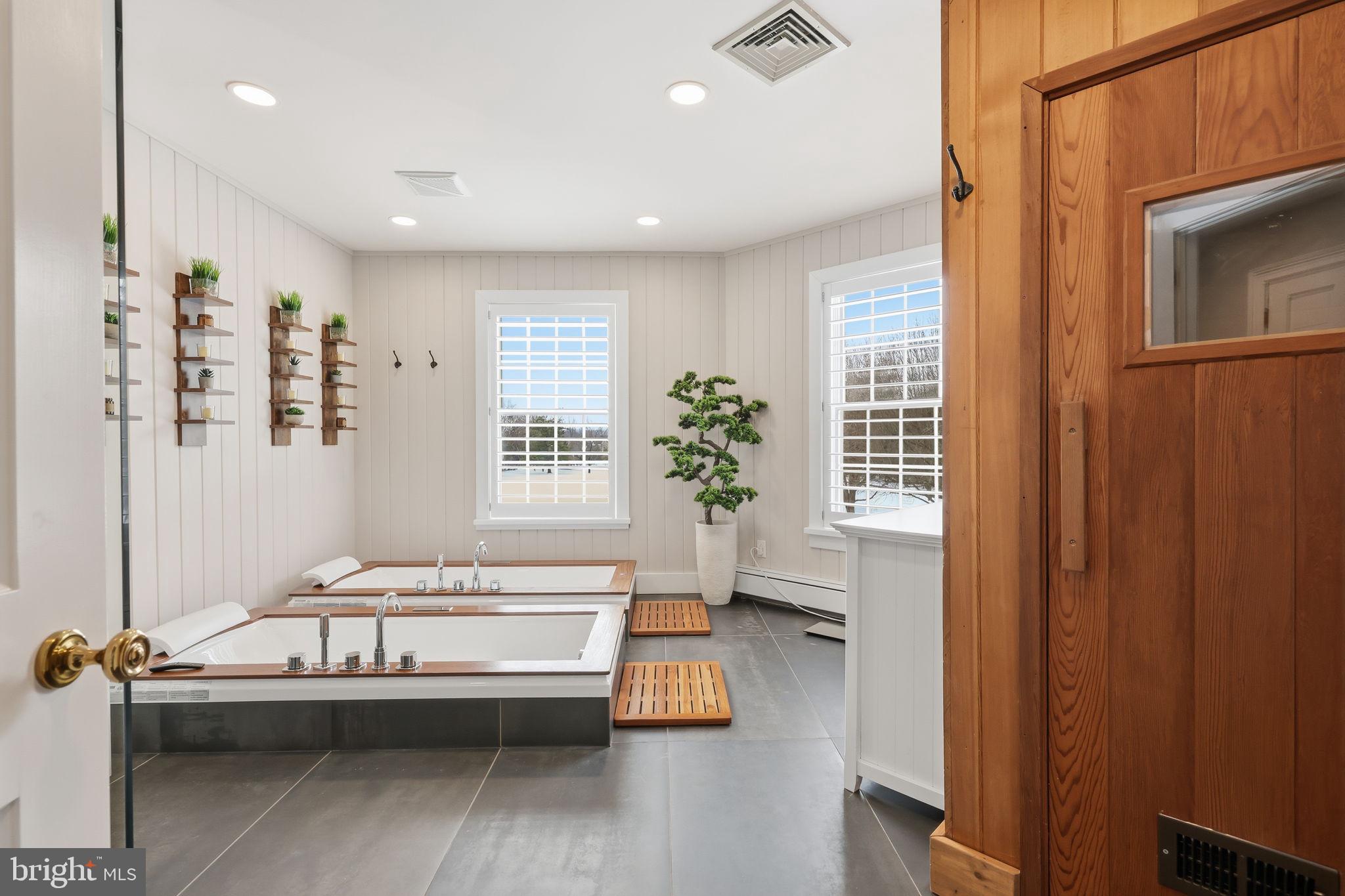 7 Woodland Road Newtown, PA 18940 - Photo 81 of 137 dedicated spa room with a distinct Zen vibe