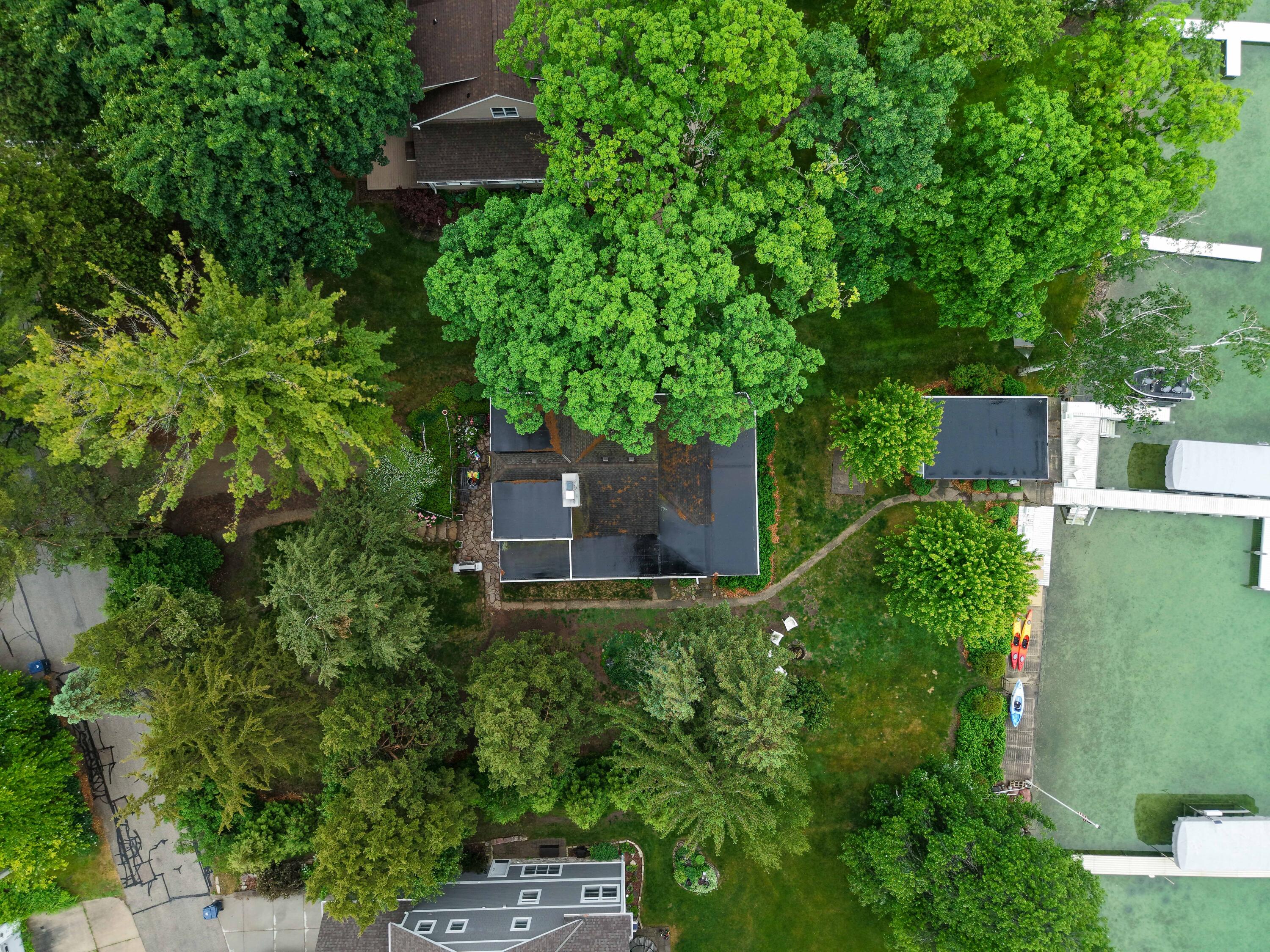 4727 Fontana Beach Road Polk, WI 53086 - Photo 17 of 54 overhead view