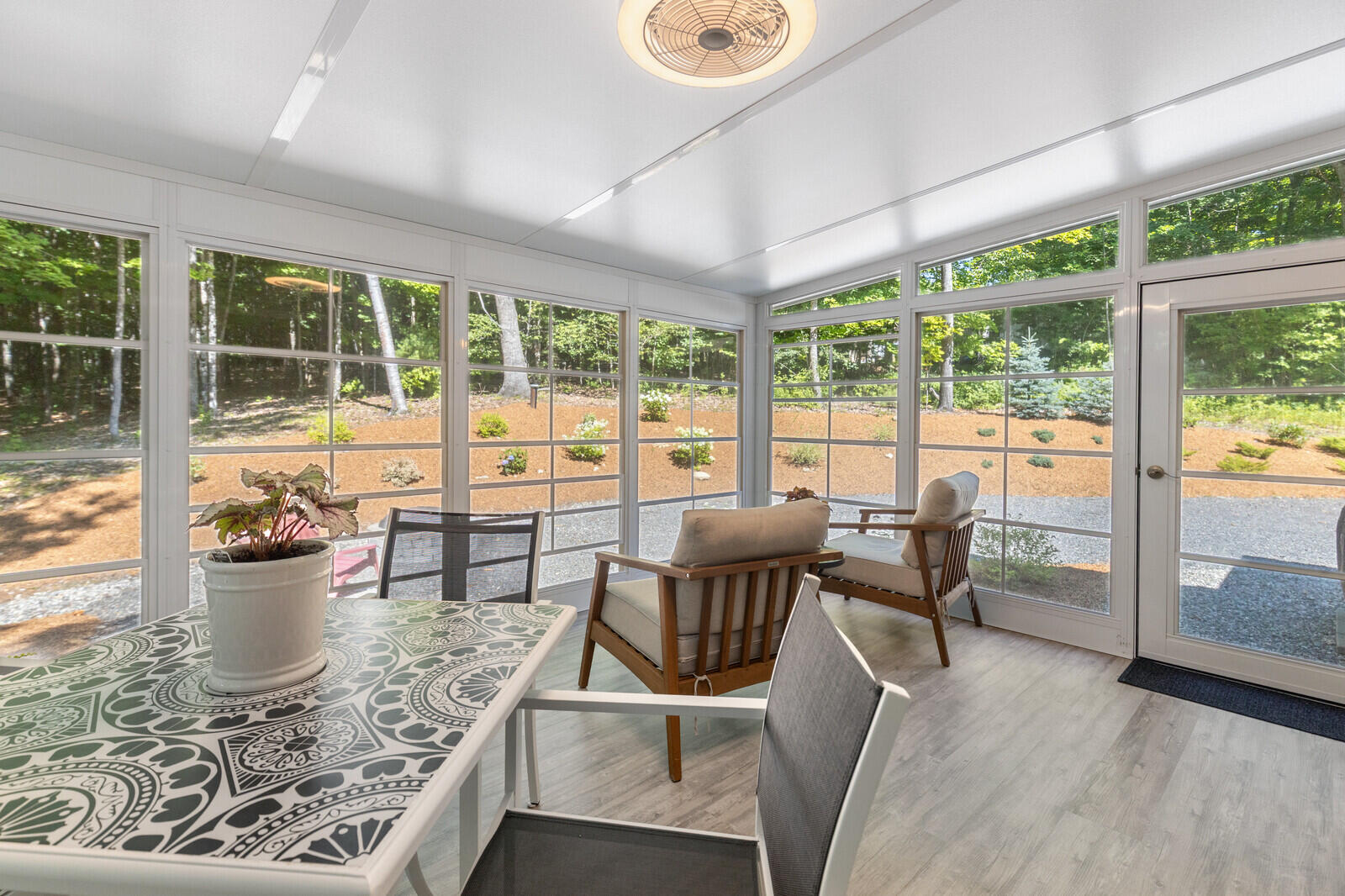 7 Hemlock Estates Rome, ME 04963 - Photo 13 of 72 Sunroom & gardens