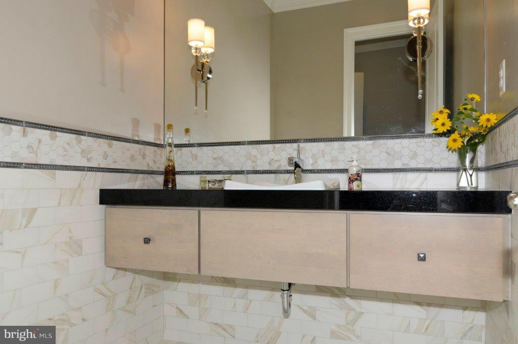 5803 Aberdeen Road Bethesda, MD 20817 - Photo 16 of 29 main level powder room