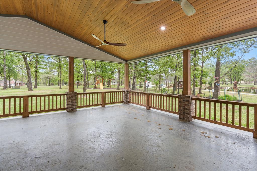 692 Private Road 5937 Emory, TX 75440 - Photo 30 of 40 a view of a porch with wooden floor