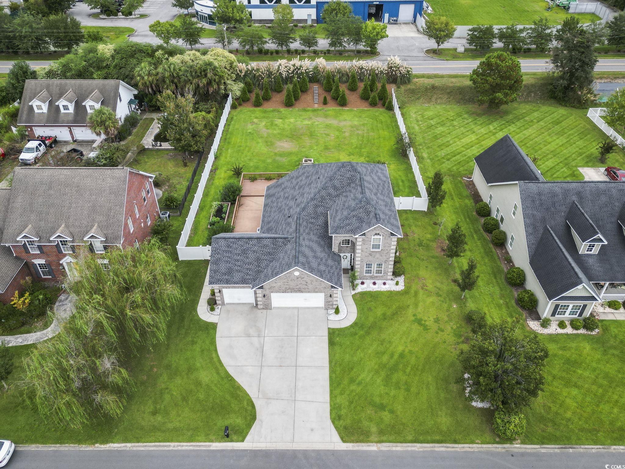 212 Duchess Court Myrtle Beach, SC 29588 - Photo 3 of 40 Aerial perspective of suburban area