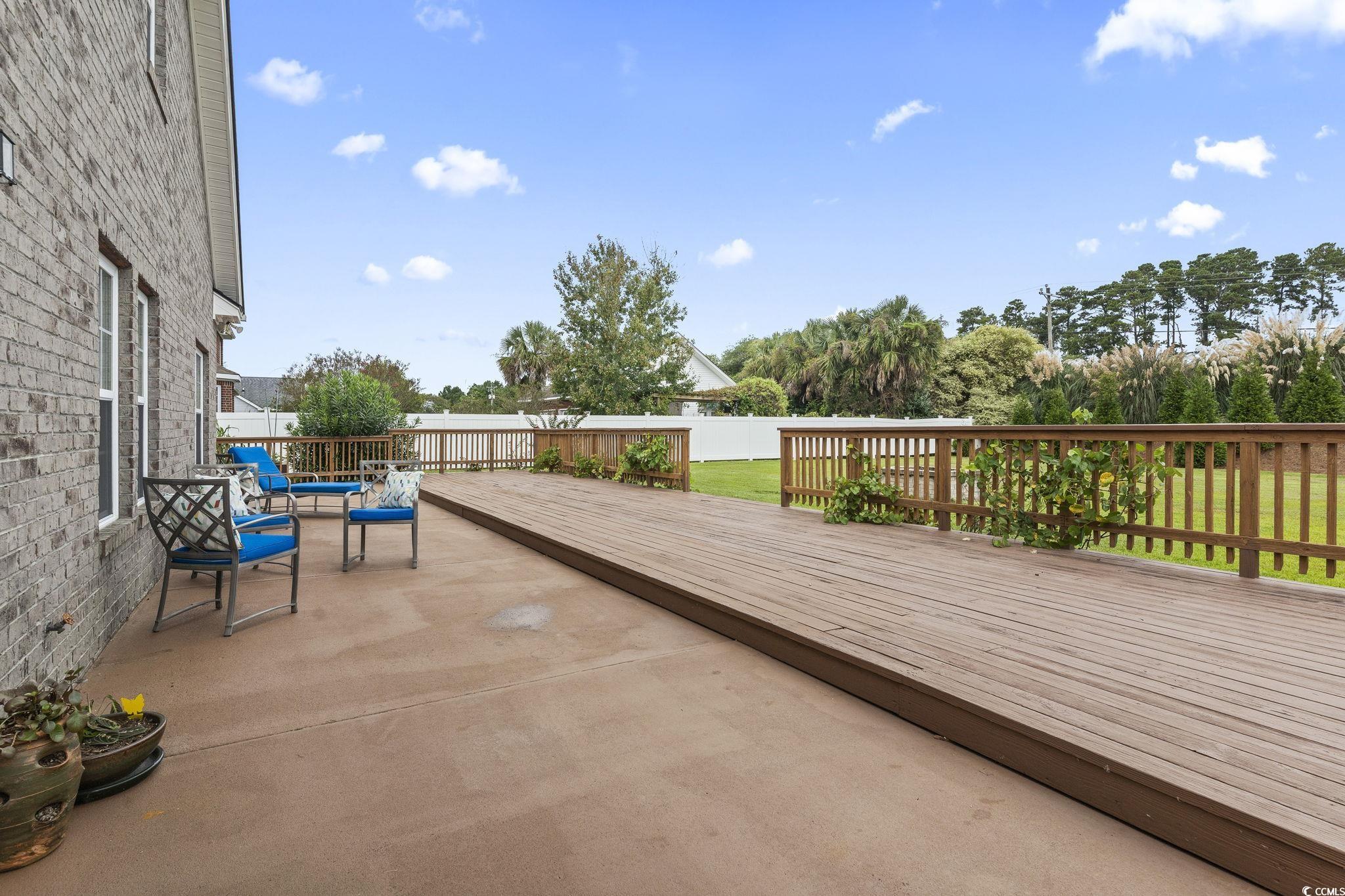 212 Duchess Court Myrtle Beach, SC 29588 - Photo 5 of 40 View of deck