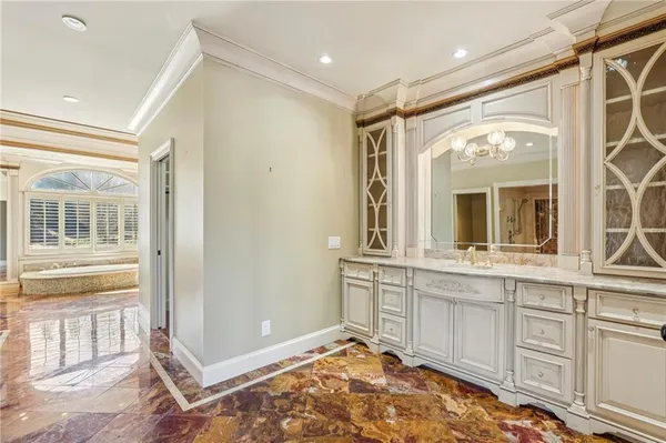 a view of a street with an outdoor seating