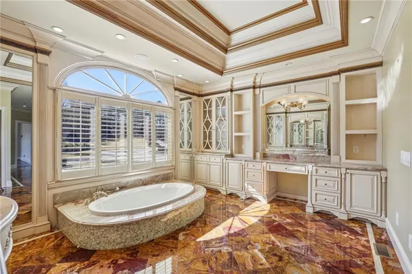 a view of a backyard with a patio