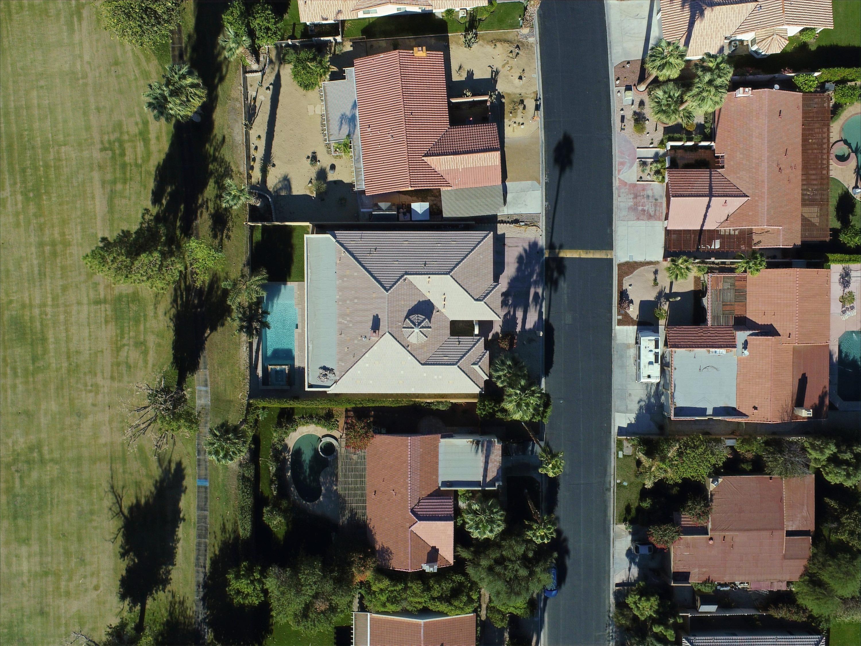 82553 Doolittle Drive Indio, CA 92201 - Photo 33 of 47 an aerial view of a house with outdoor space