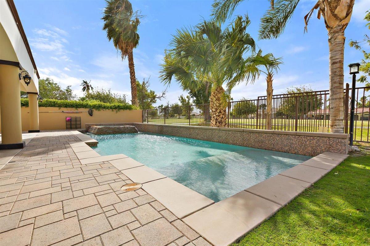 82553 Doolittle Drive Indio, CA 92201 - Photo 34 of 47 a view of a backyard