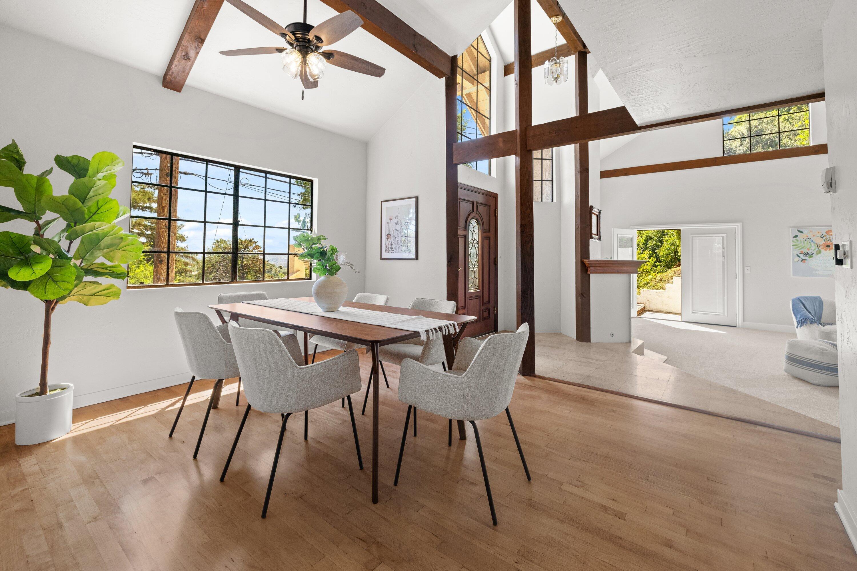 844 Cheltenham Road Santa Barbara, CA 93105 - Photo 6 of 31 844 Cheltenham Dining Space