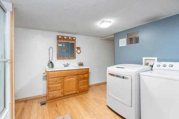 a bathroom with a shower and a toilet