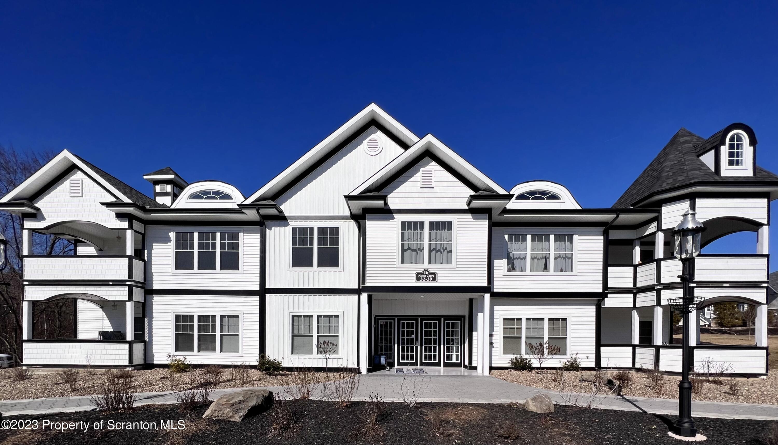 135 Bianca Way Old Forge, PA 18518 - Photo 2 of 11 front view of residential houses