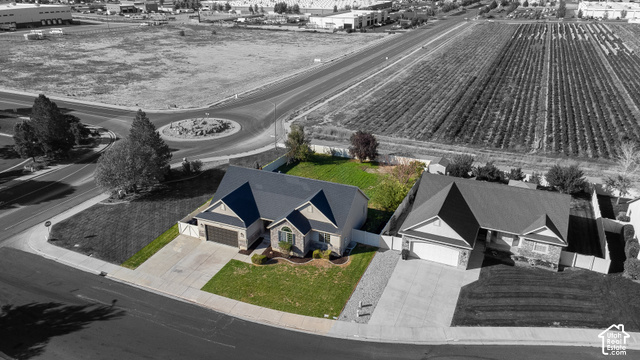 1742 Renaissance Way Springville, UT 84663 - Photo 23 of 23 Ranch-style residence with a dark shingle roof and an attached two-car garage