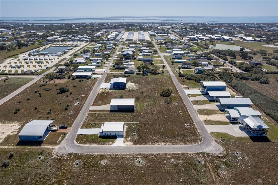 Lot 33 Carrie Port O'Connor, TX 77982 - Photo 5 of 10 Aerial View of Lot 33 with approximate property li
