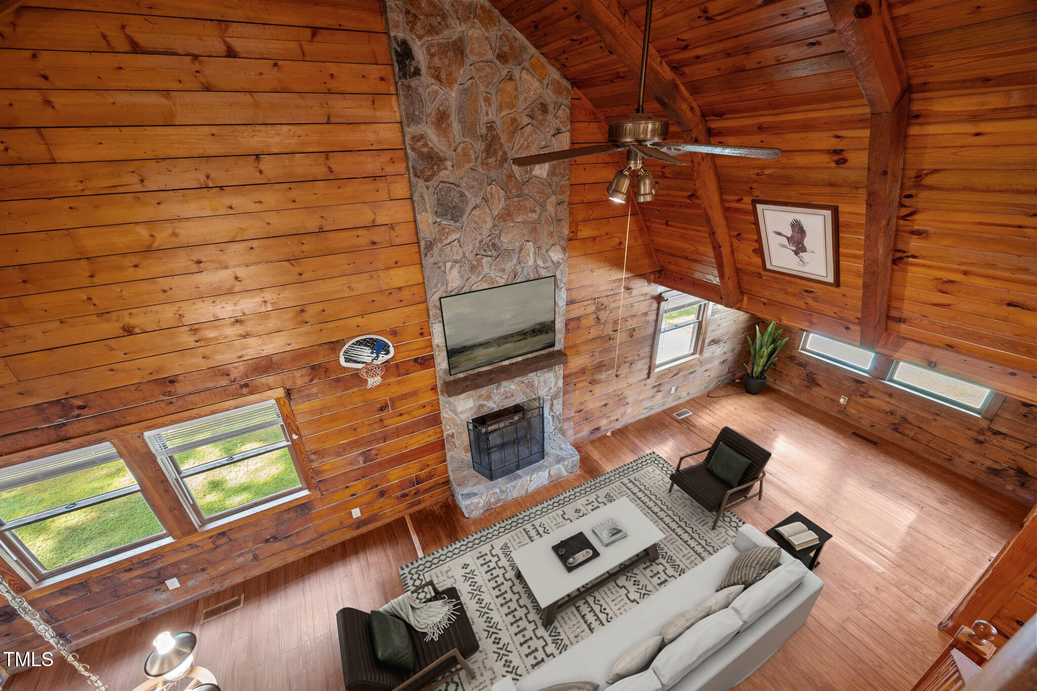 1150 Gardner Road Roxboro, NC 27574 - Photo 36 of 54 staged LR from loft