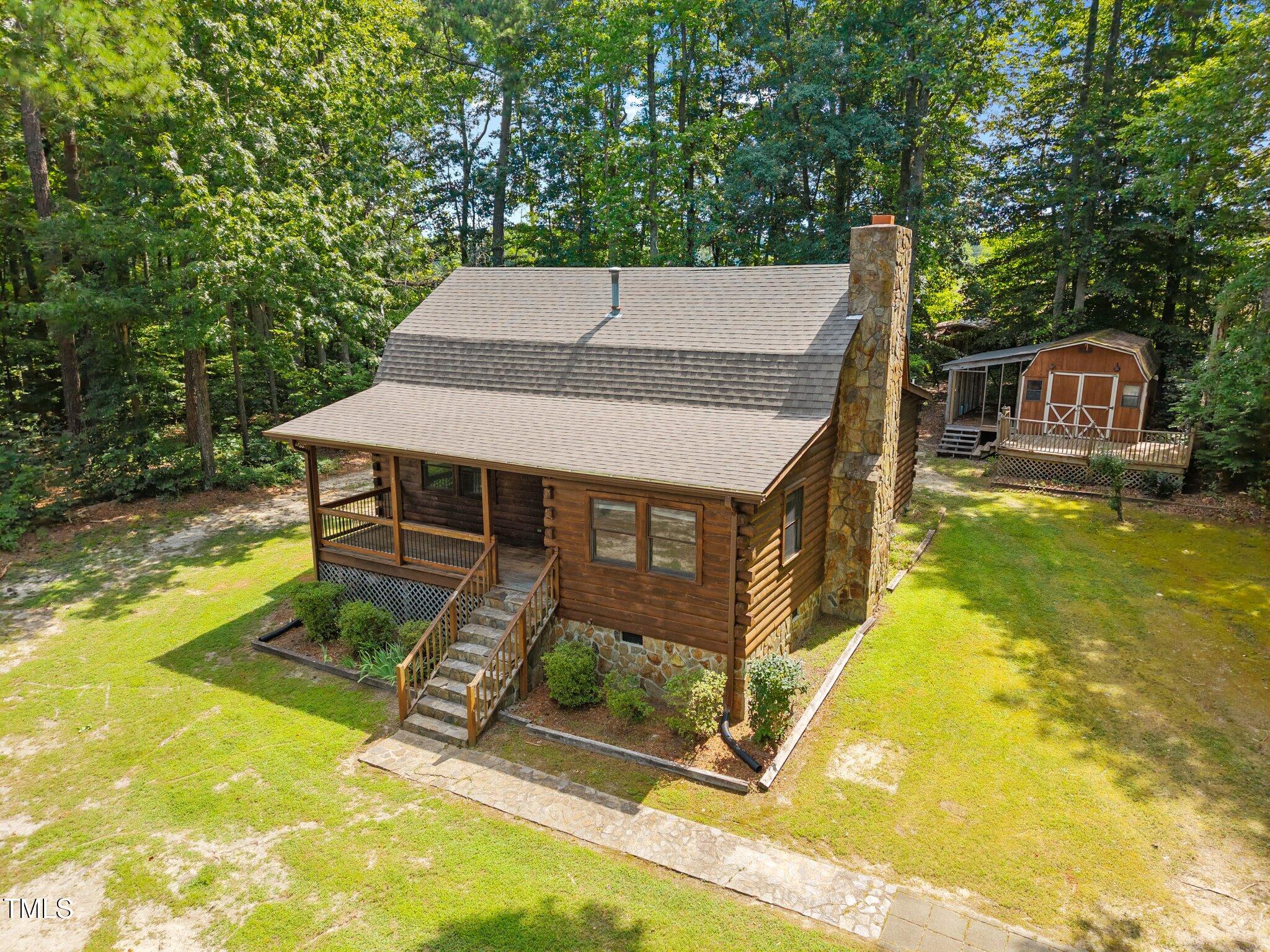1150 Gardner Road Roxboro, NC 27574 - Photo 40 of 54 earial front shed