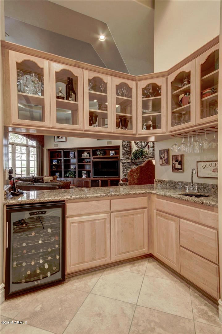 1710 East Carver Road Tempe, AZ 85284 - Photo 23 of 33 Wet Bar with Quality Cabinets