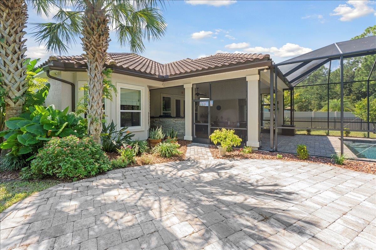 145 Paranza Trace St. Augustine, FL 32095 - Photo 23 of 34 a view of a house with a patio