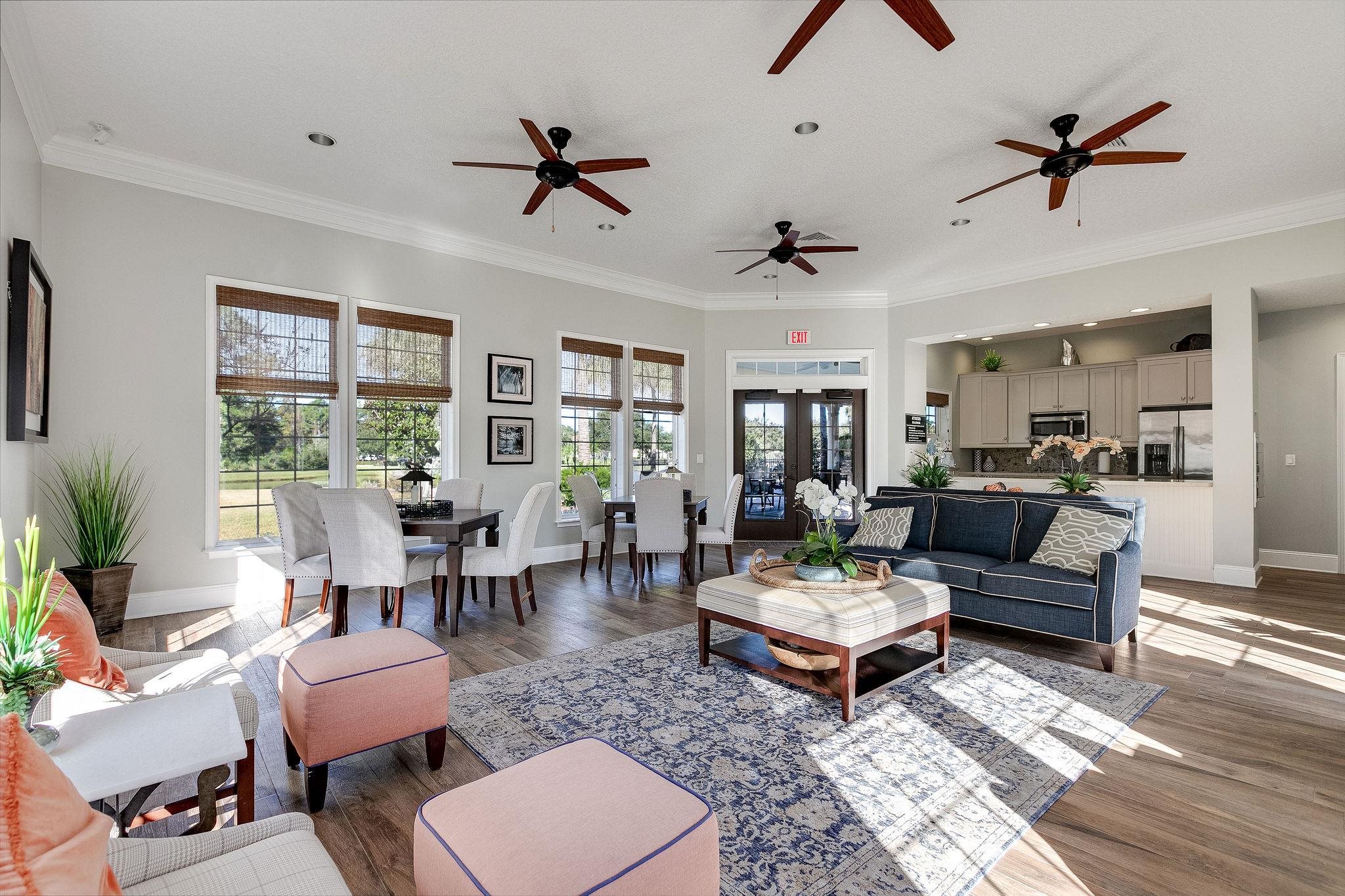 145 Paranza Trace St. Augustine, FL 32095 - Photo 32 of 34 a living room with furniture and a large window