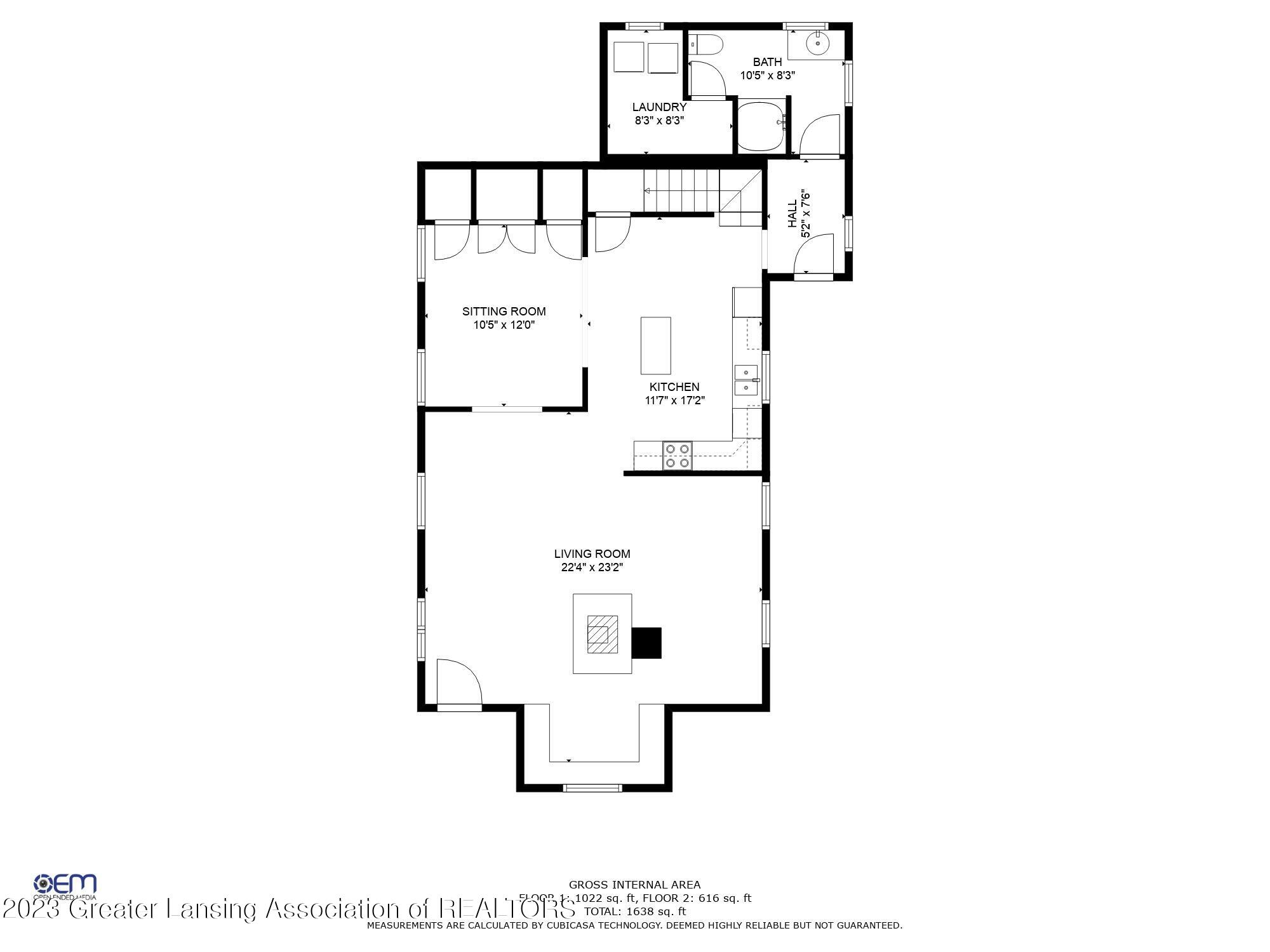 4212 West Chadwick Road Dewitt, MI 48820 - Photo 44 of 45 2-Floorplan #2