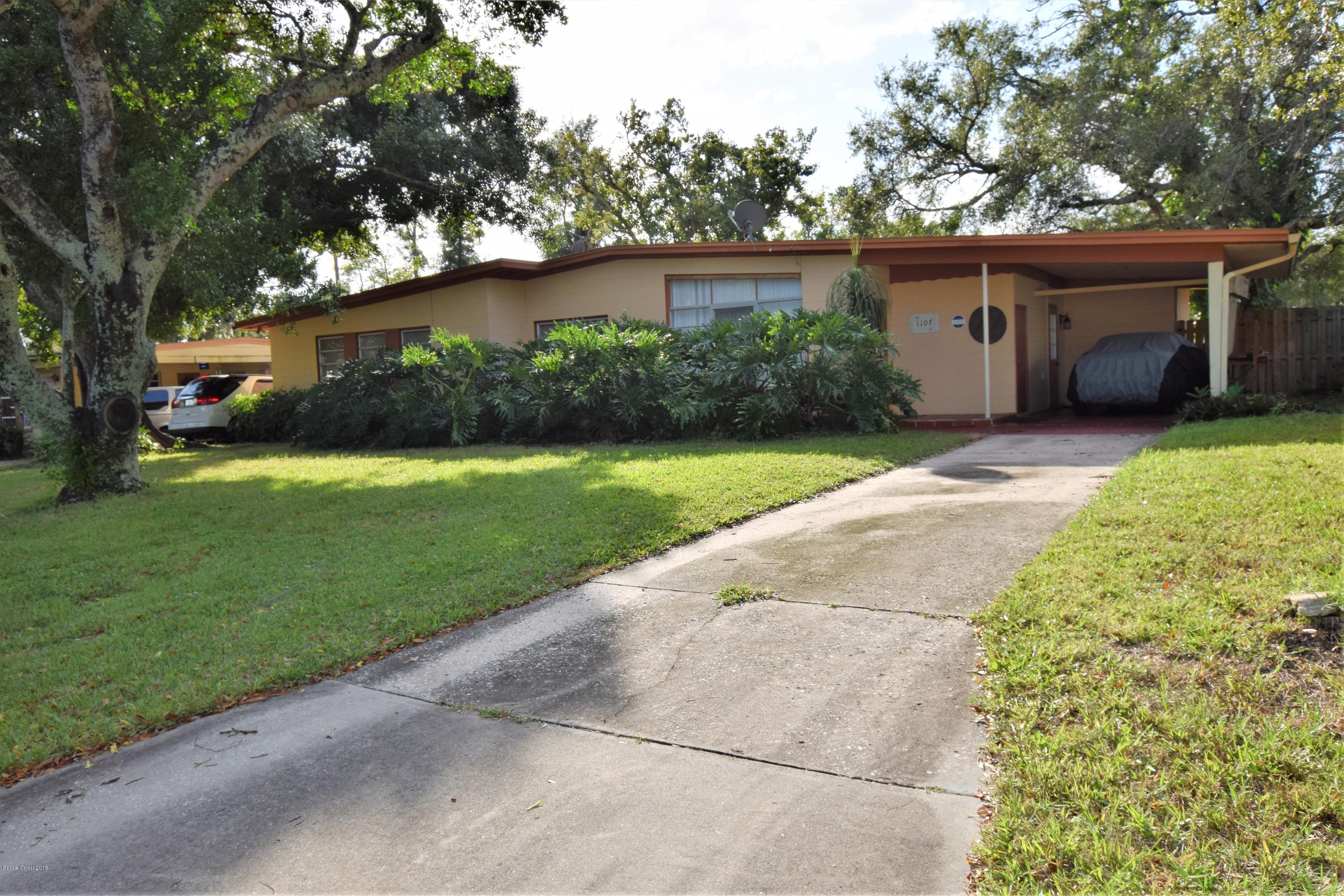 1107 Montclair Road Cocoa, FL 32922 - Photo 2 of 27 1107 Front 2