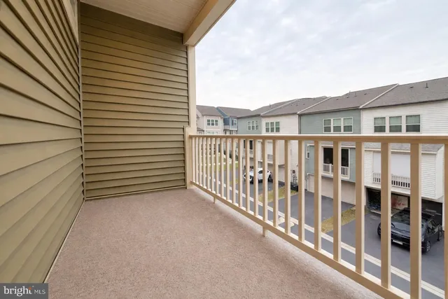 a view of a house with a balcony