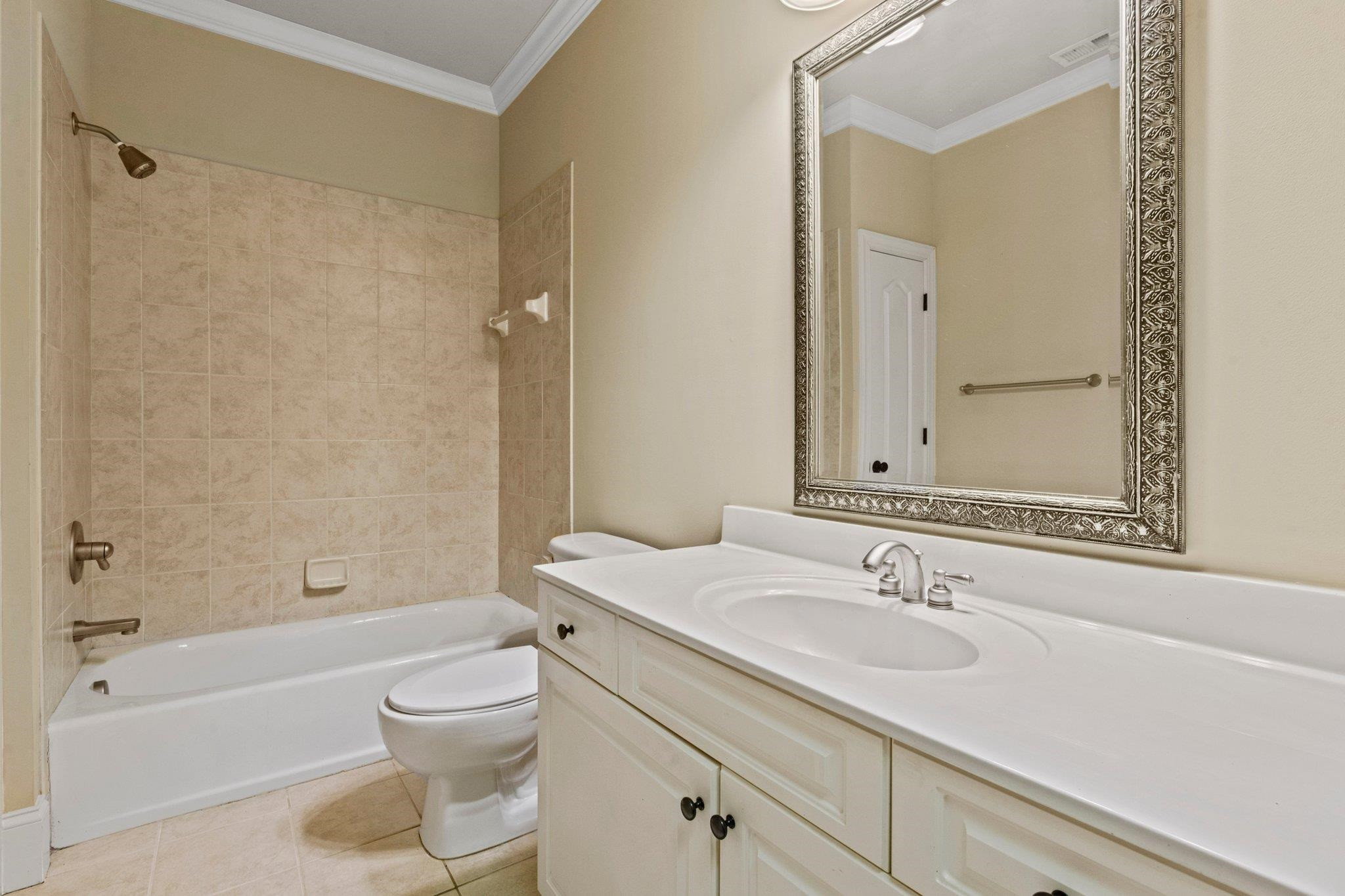 8115 Henderson Road Apex, NC 27539 - Photo 18 of 30 Bedroom 2 Private Bath & Walk-in Closet