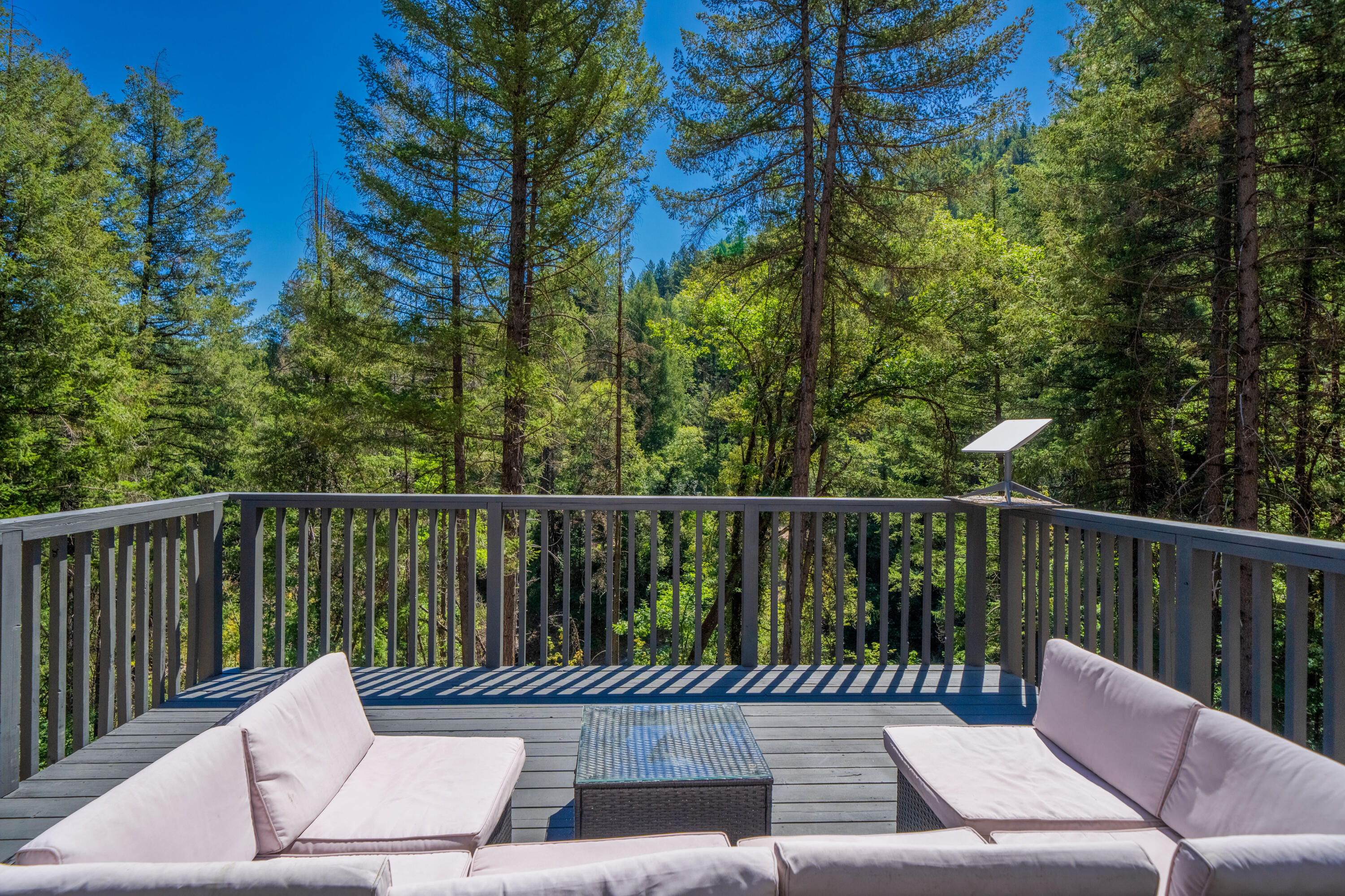 19610 Roaring Brook Way Lakehead, CA 96051 - Photo 17 of 58 a view of a roof deck with couches