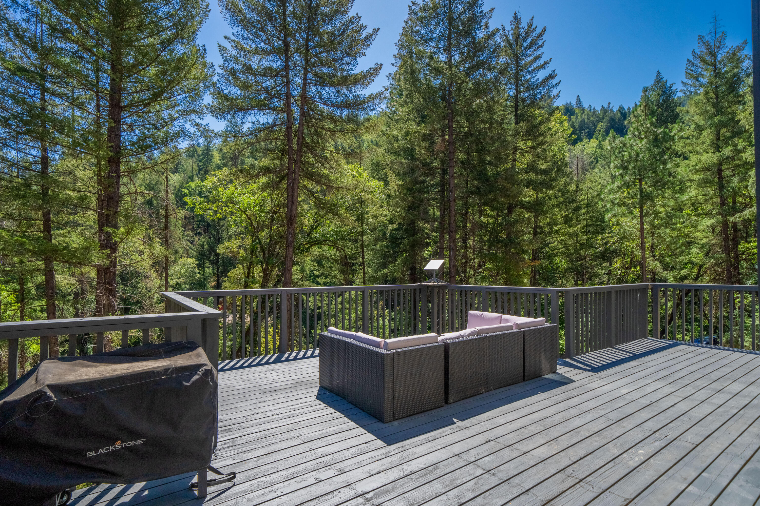 19610 Roaring Brook Way Lakehead, CA 96051 - Photo 42 of 58 a balcony with wooden floor