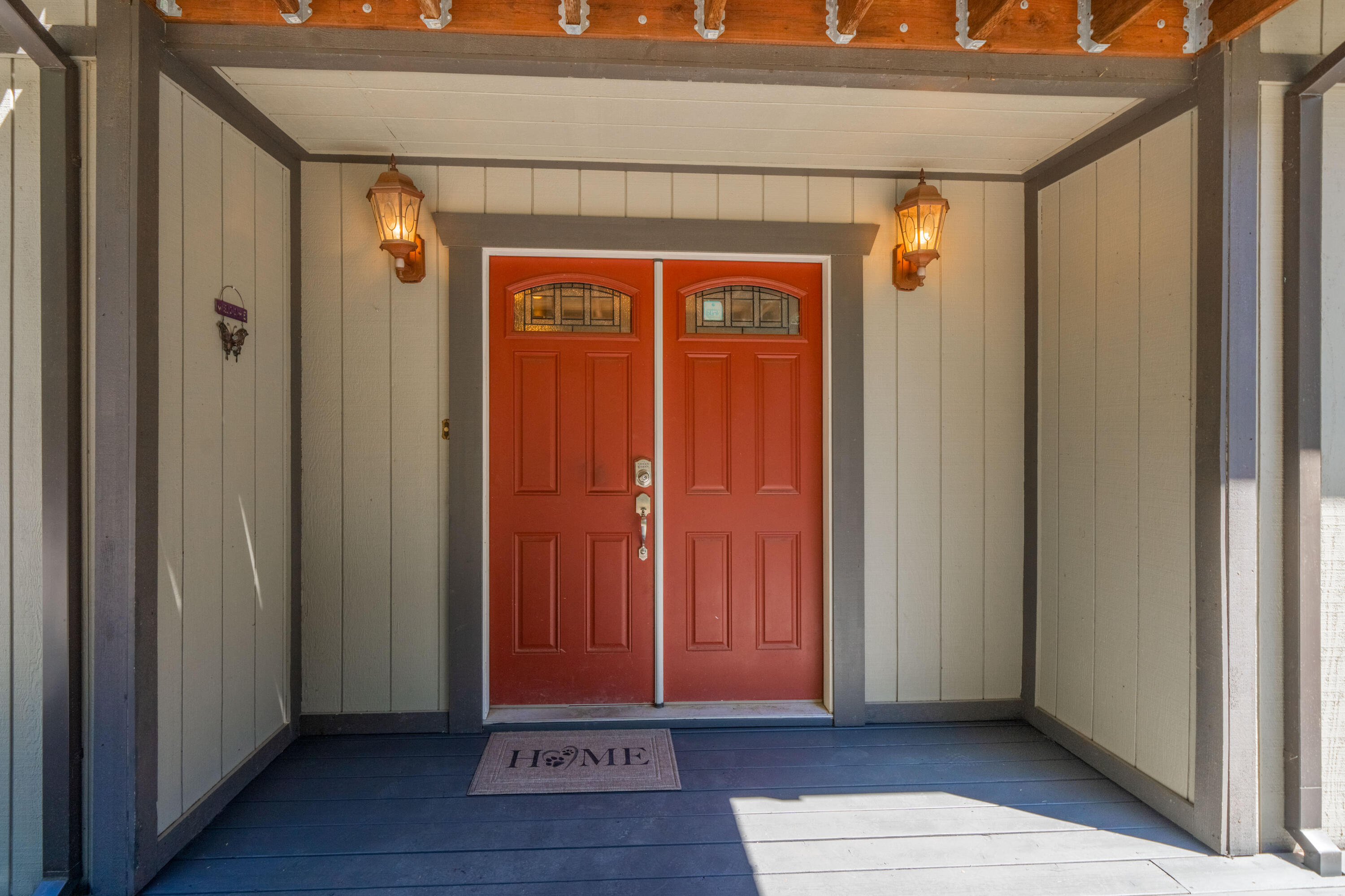 19610 Roaring Brook Way Lakehead, CA 96051 - Photo 10 of 58 a view of front door with wooden floor
