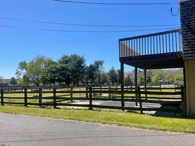 a view of a roof deck