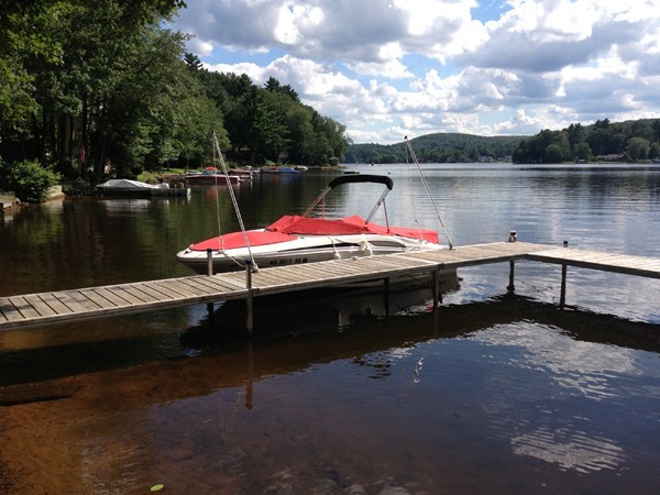 16 Leno Road Holland, MA 01521 - Photo 7 of 30 a view of a lake with sitting area