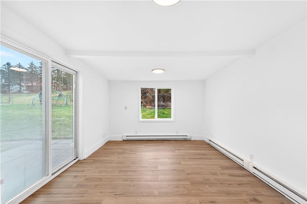 3 Park Road Charleroi, PA 15022 - Photo 14 of 43 a view of empty room with wooden floor and fan