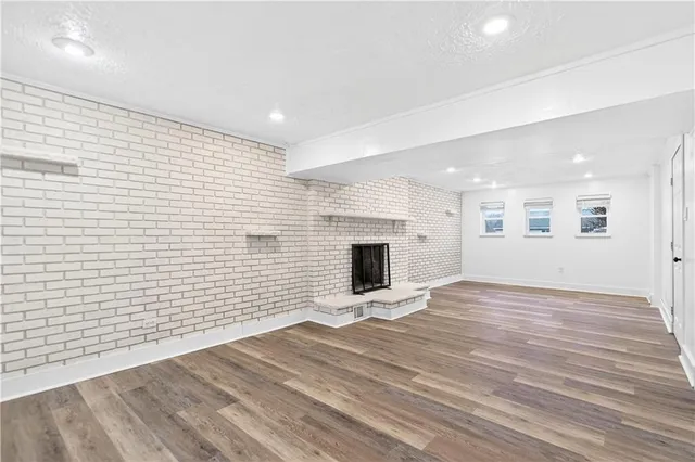 a view of empty room