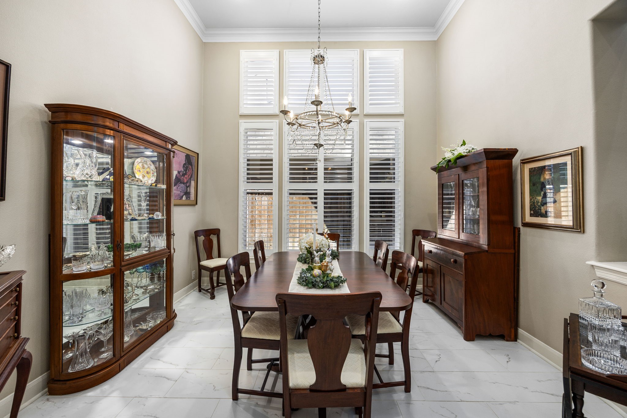 11413 Gallant Ridge Lane Houston, TX 77082 - Photo 11 of 48 a view of a dining room with furniture window and outside view
