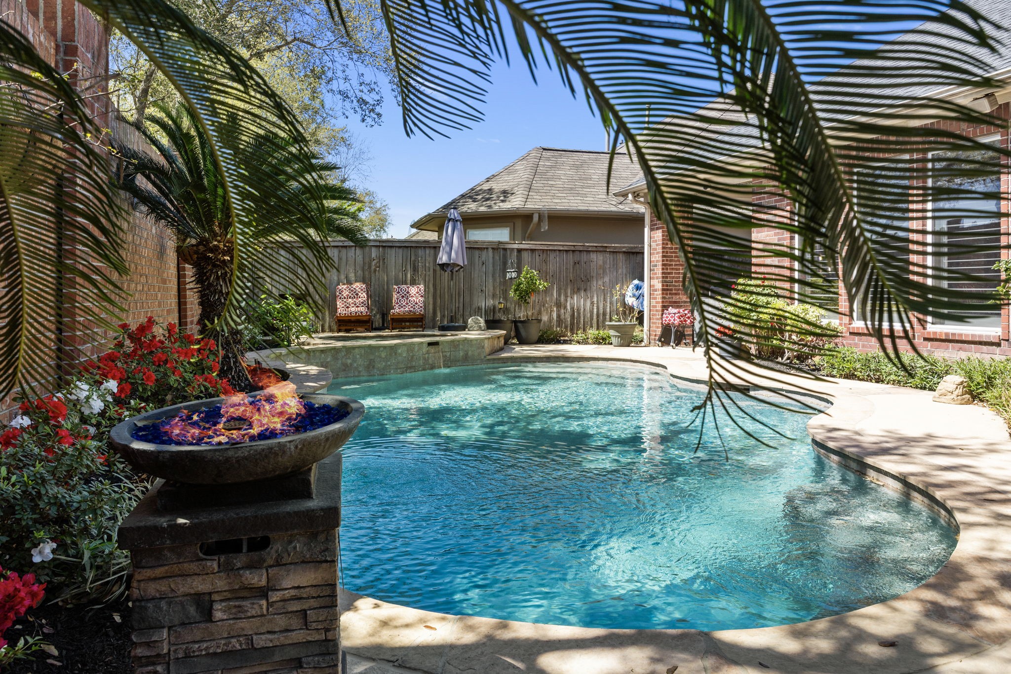 11413 Gallant Ridge Lane Houston, TX 77082 - Photo 48 of 48 a view of a house with a backyard