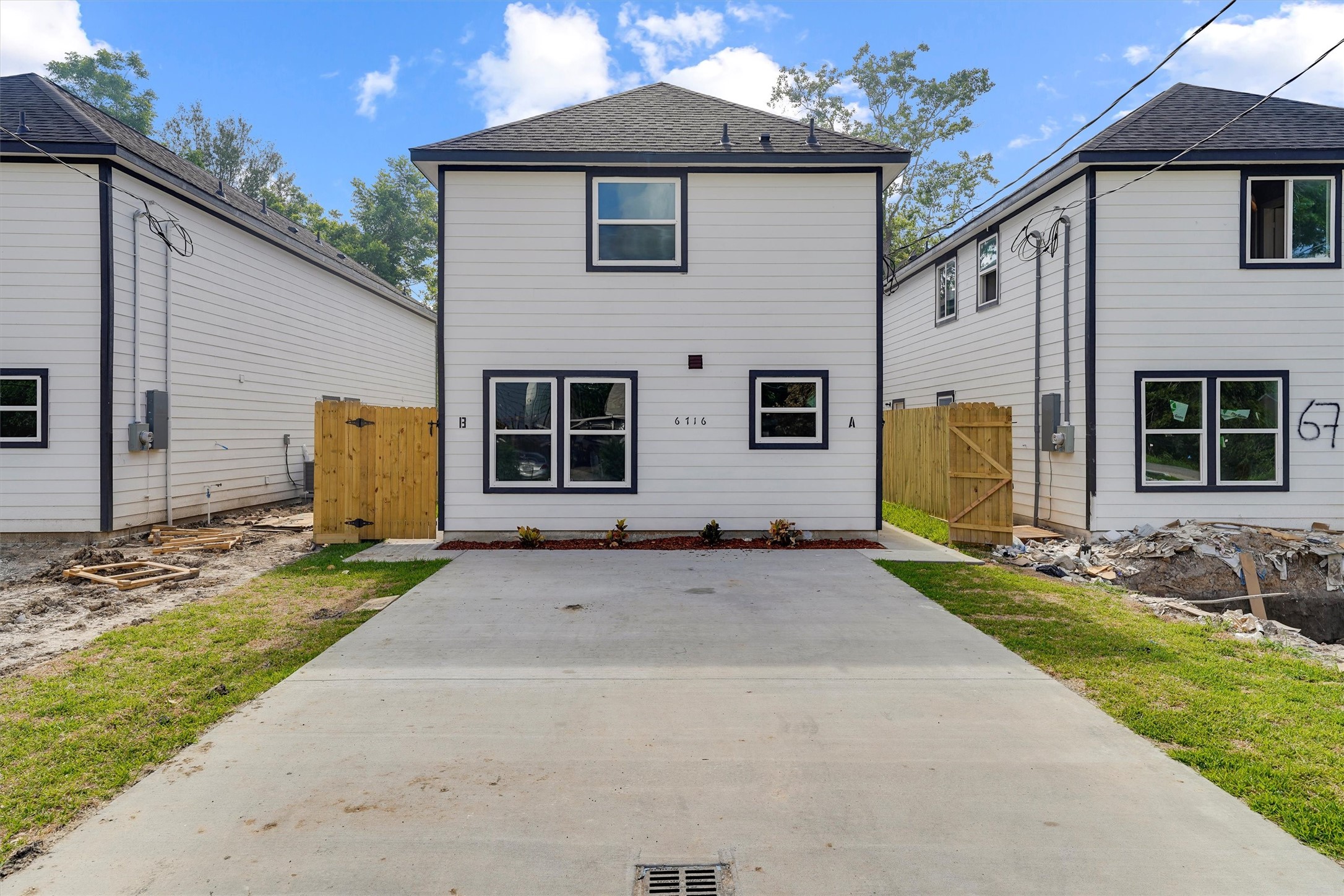 6716 Haight Street, Unit A Houston, TX 77028 - Photo 1 of 14 a view of a backyard of the house