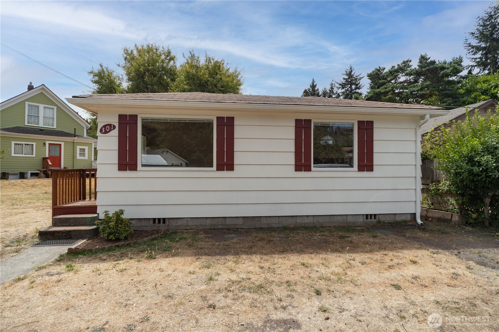 301 E Street Port Townsend, WA 98368 - Photo 2 of 19 a view of a house with a yard