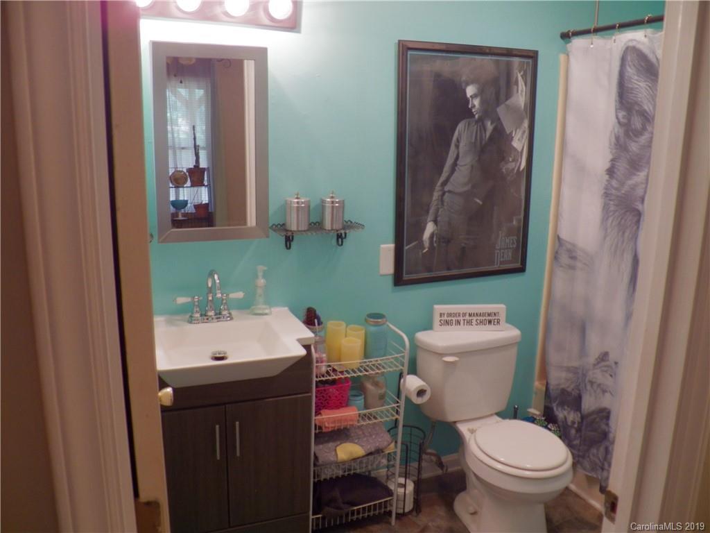 2545 Swanson Road Crouse, NC 28033 - Photo 10 of 14 a bathroom with a toilet a sink and a mirror