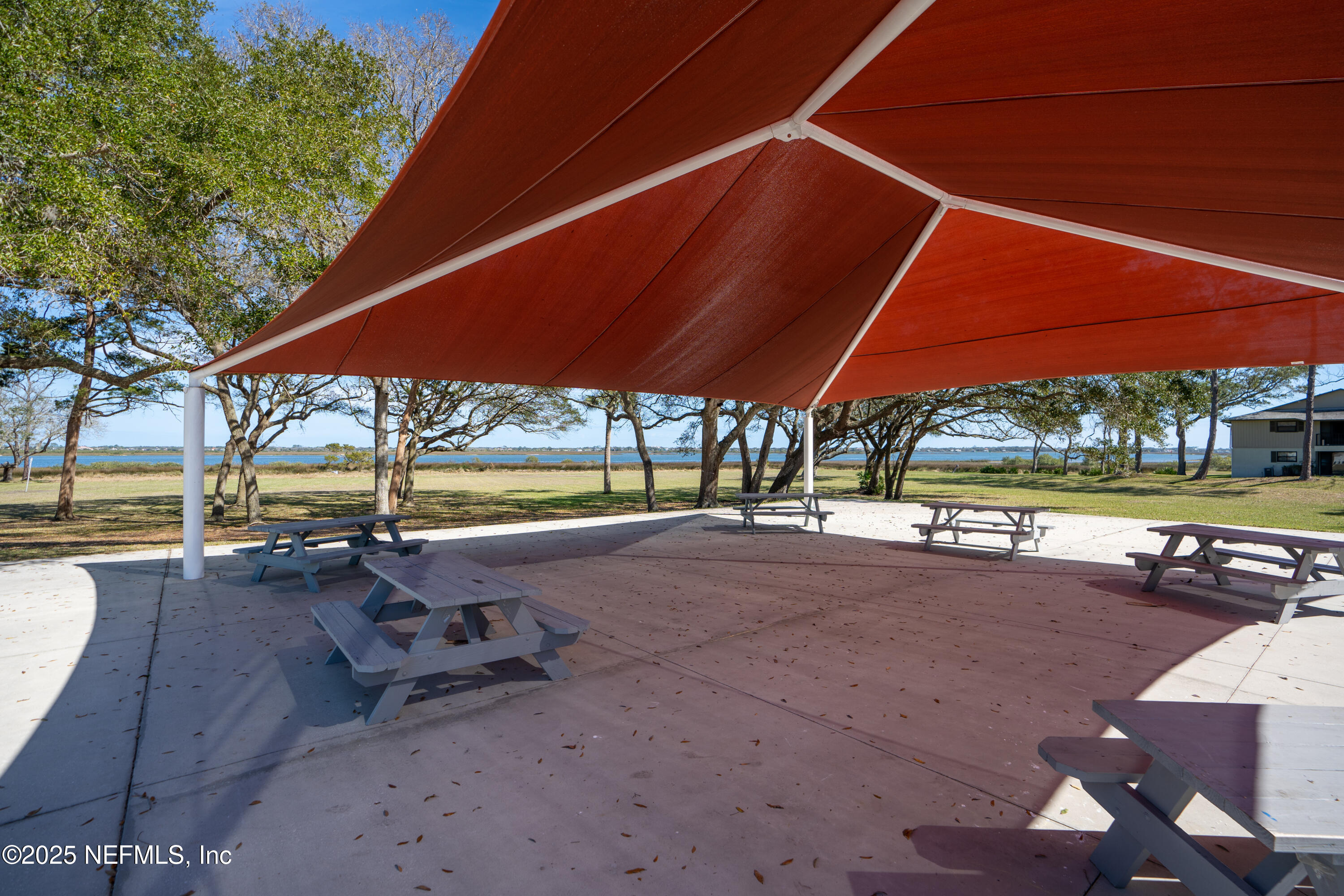 237 Marius Court St. Augustine, FL 32086 - Photo 39 of 45 a view of a backyard with sitting area