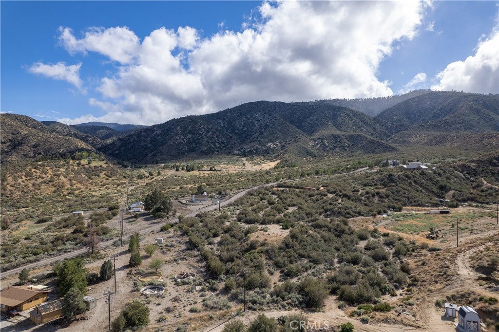 8160 Green Road Pinon Hills, CA 92372 - Photo 4 of 11 a view of a dry yard with lots of bushes