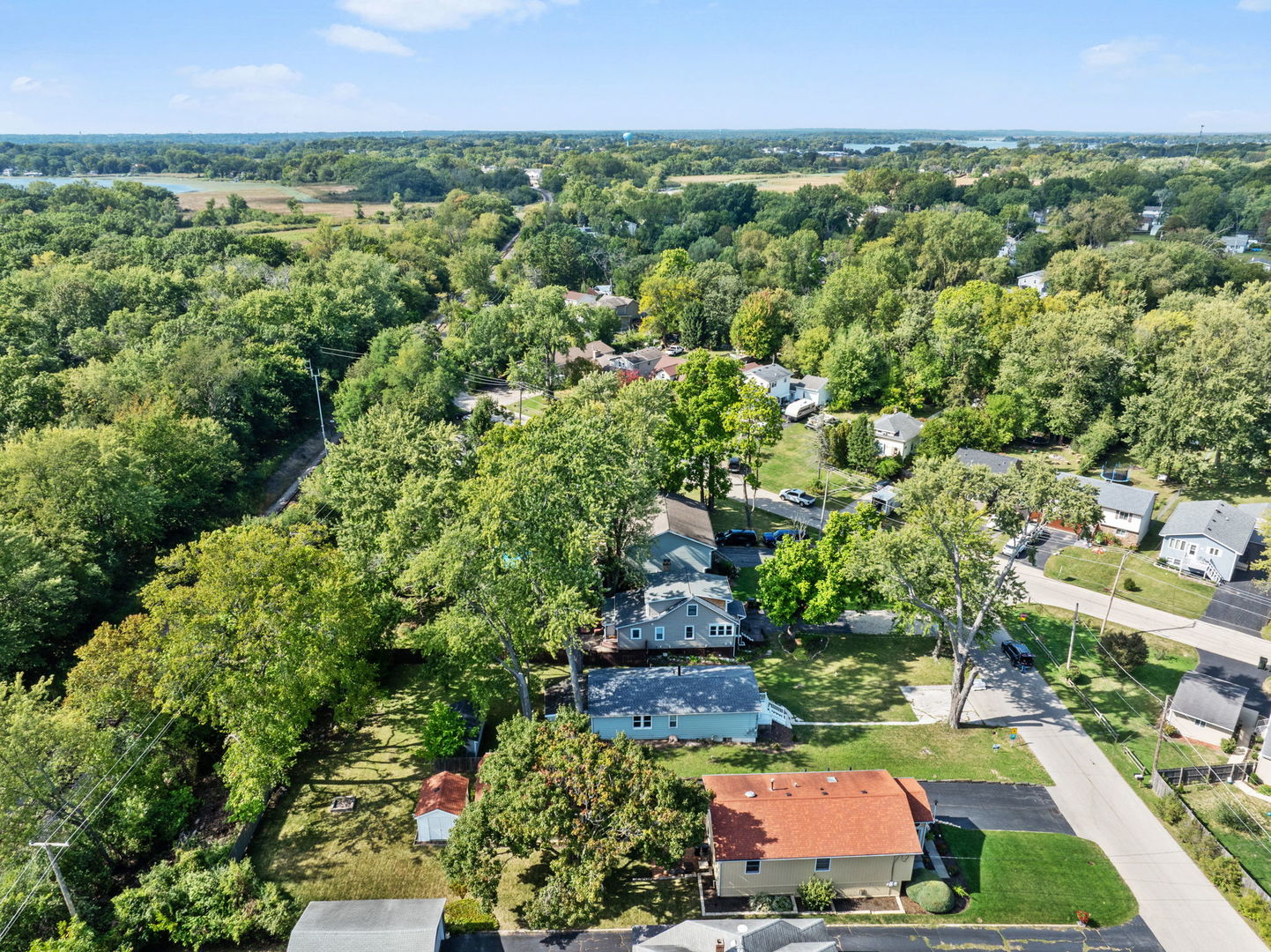 26177 West Lakeview Avenue Ingleside, IL 60041 - Photo 24 of 27 view of a city with lush green forest