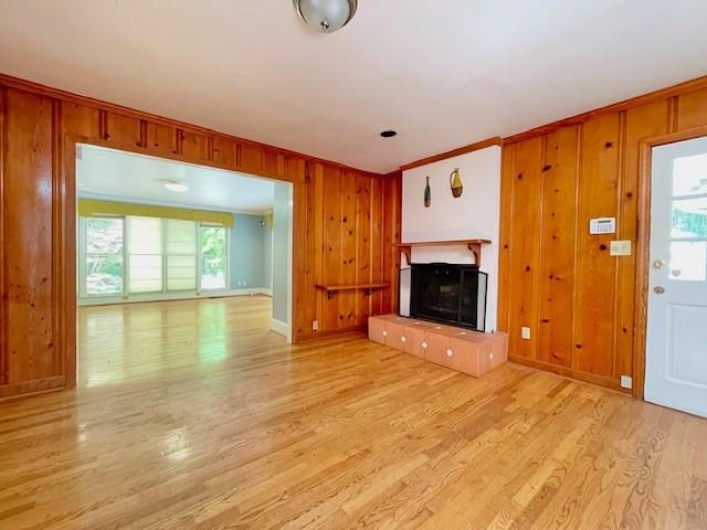 2396 Lavista Road Northeast Atlanta, GA 30329 - Photo 10 of 28 a view of an empty room with a fireplace and a window