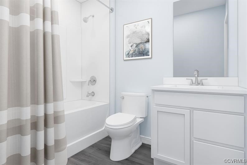 2117 Destination Drive, Unit B Sandston, VA 23150 - Photo 6 of 7 a bathroom with a sink toilet and shower