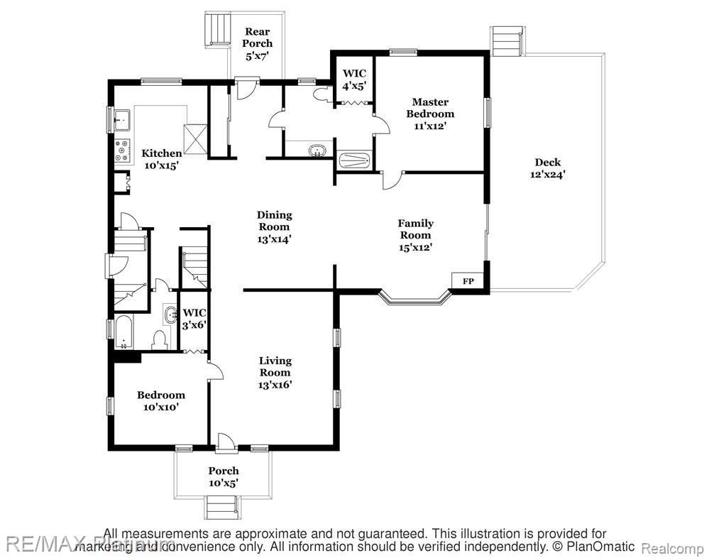 550 Dieterle Road Fowlerville, MI 48836 - Photo 64 of 66 Main floor Plan (all drawings are approximate)