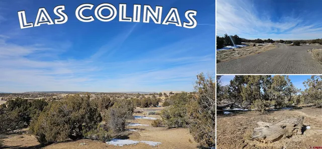 a view of a street with a building in the background
