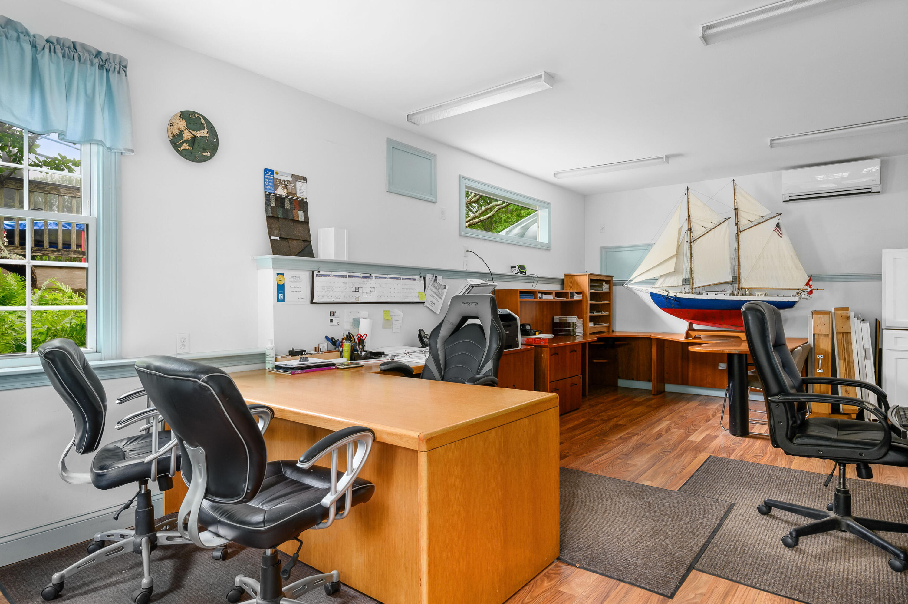 256 Pleasant Bay Road Harwich, MA 02645 - Photo 55 of 71 a view of a workspace with furniture and a window
